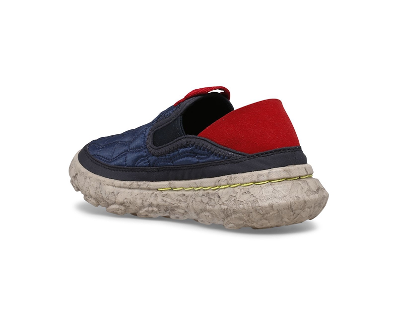 Merrell Hut Moc 2.0 Kids' Casual Shoes Navy | 7065-JKNGP