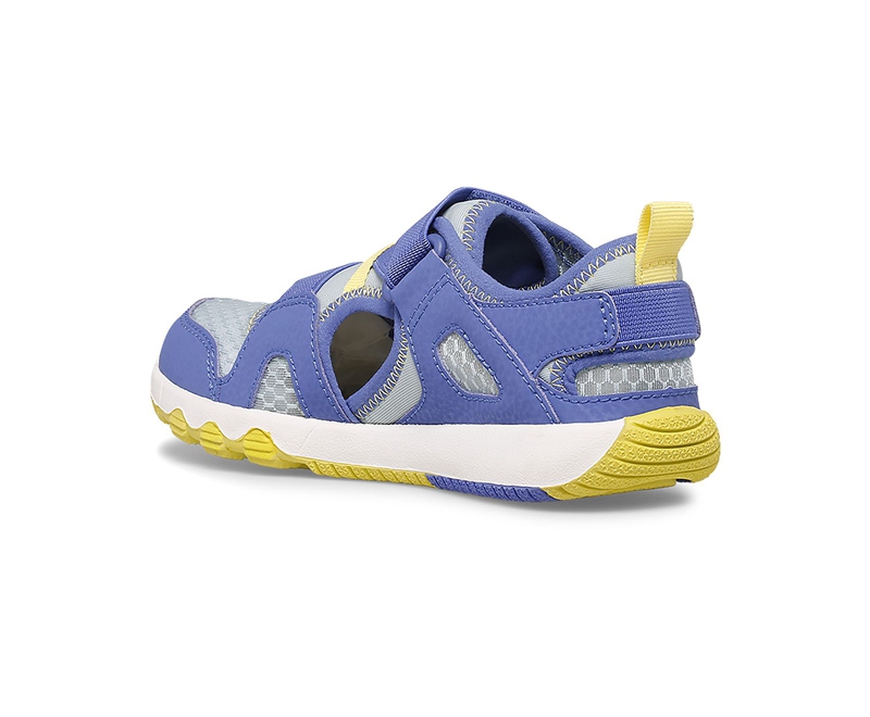 Merrell Hydro Free Roam Monarch Kids' Sandals Blue | 1620-PEOJZ