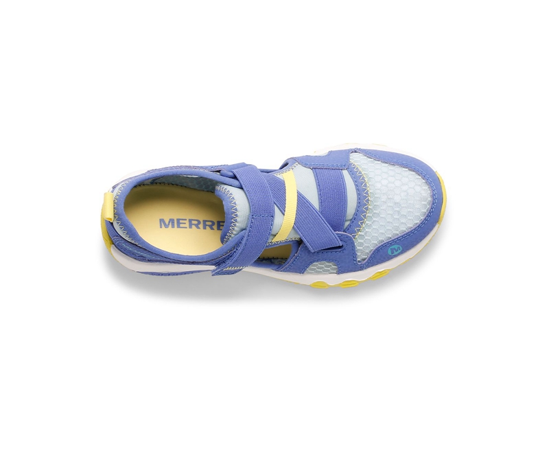 Merrell Hydro Free Roam Monarch Kids' Sandals Blue | 1620-PEOJZ