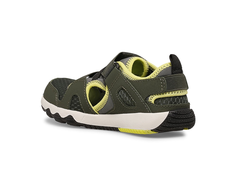 Merrell Hydro Free Roam Monarch Kids' Sandals Olive / Light Green | 9021-DSVFM