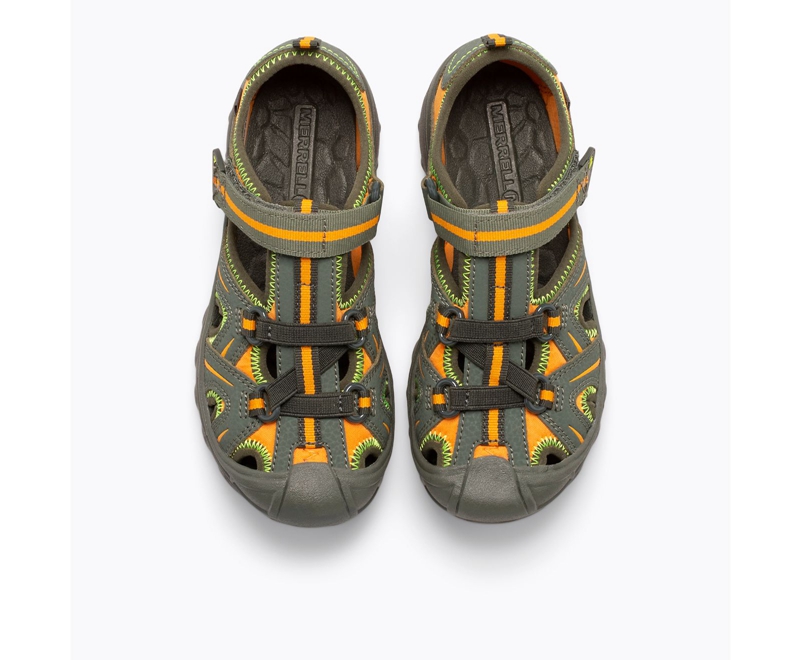 Merrell Hydro Kids' Sandals Olive | 8170-STCOE