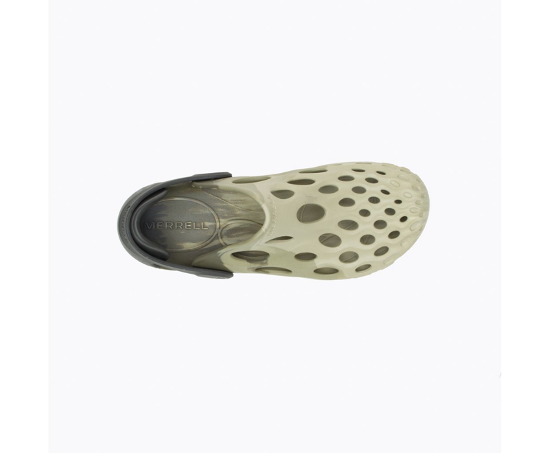 Merrell Hydro Moc Men's Slip Ons Olive | 9471-QIYOJ