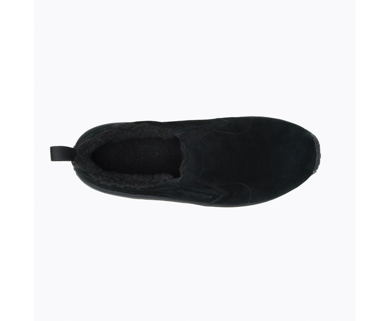 Merrell Jungle Moc Cozy Men's Slip Ons Black | 0847-XJNGI