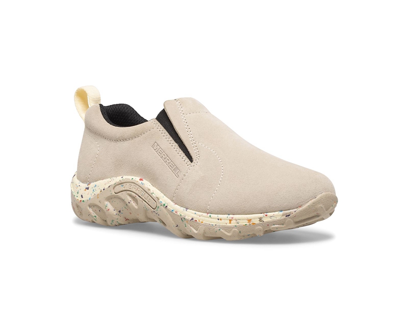 Merrell Jungle Moc Kids' Casual Shoes Beige | 7825-EPGWL