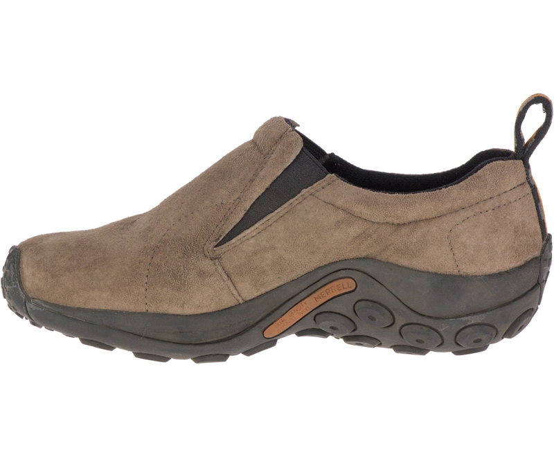 Merrell Jungle Moc Wide Width Women's Slip Ons Brown | 1298-KAMDU