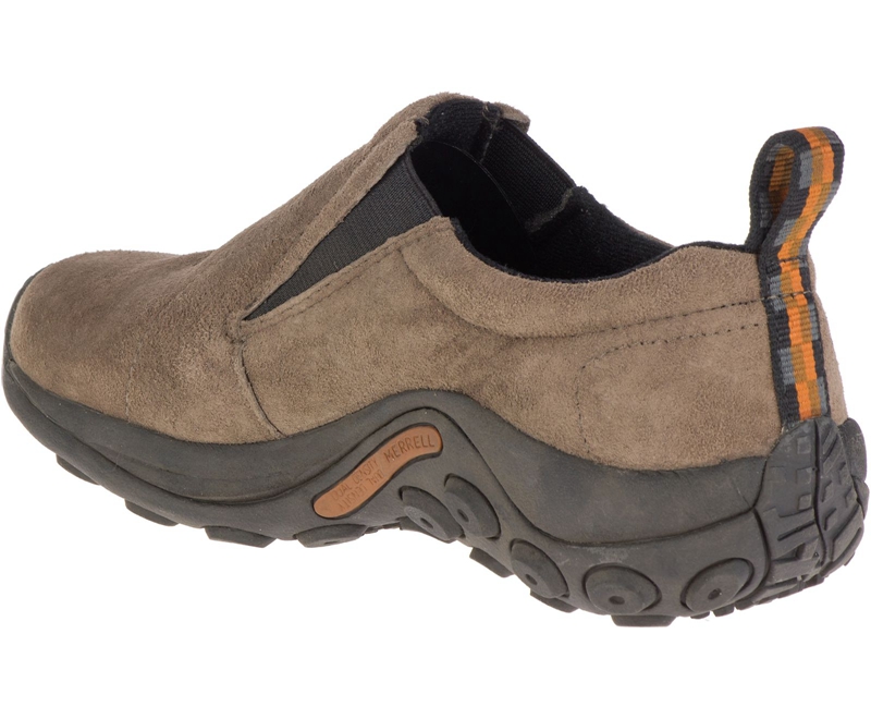 Merrell Jungle Moc Wide Width Women's Slip Ons Brown | 1298-KAMDU