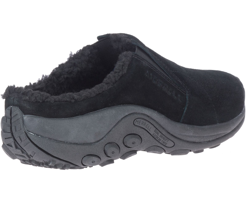 Merrell Jungle Slide Cozy Men's Slip Ons Black | 5042-GUKOX