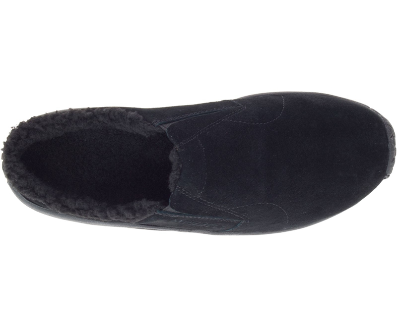 Merrell Jungle Slide Cozy Men's Slip Ons Black | 5042-GUKOX