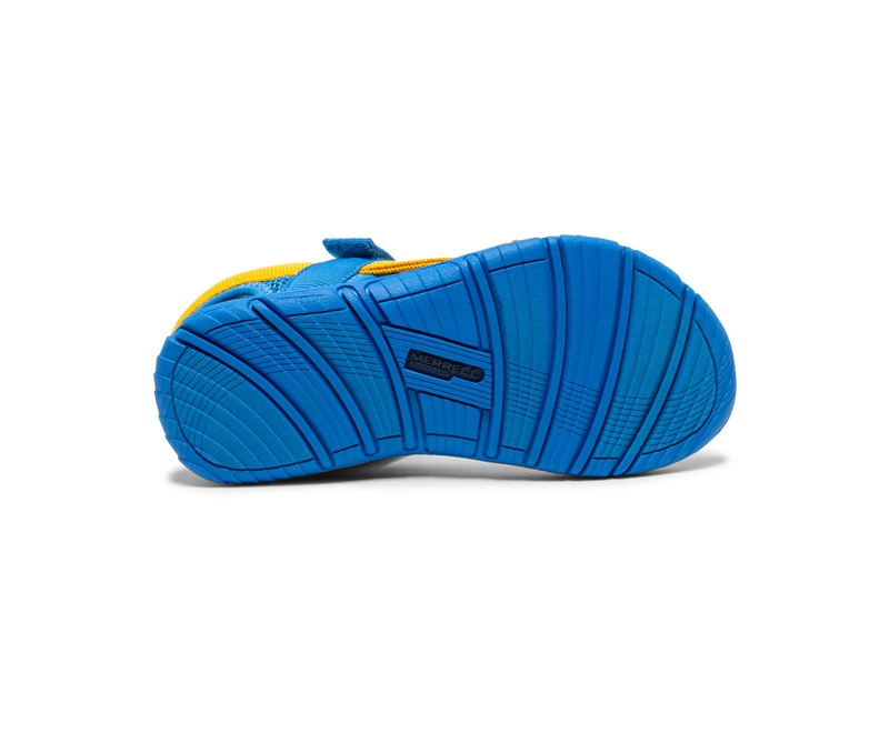 Merrell Kahuna Web Kids' Sandals Blue Multicolor | 1657-PWEIV