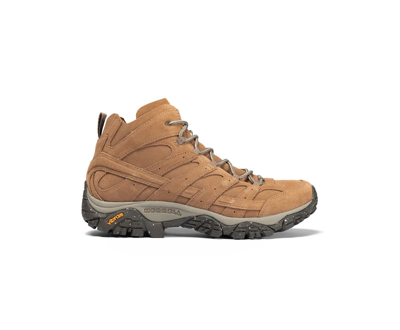 Merrell Moab 2 Decon Mid Men\'s Work Boots Brown | 2019-FPAKQ