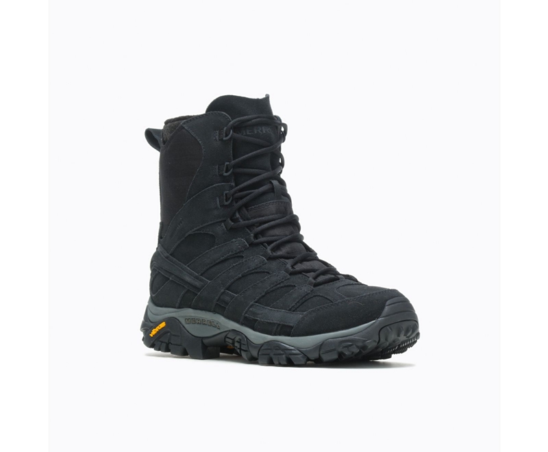 Merrell Moab 2 Decon Polar Men's Waterproof Boots Black | 0716-HOITP