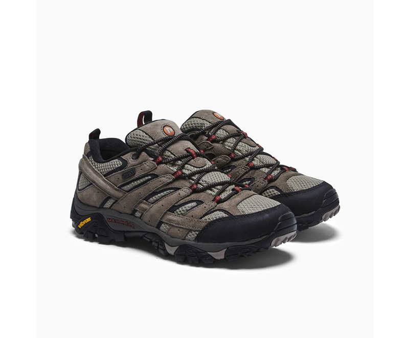 Merrell Moab 2 Men's Hiking Shoes Brown | 4235-DAGFR