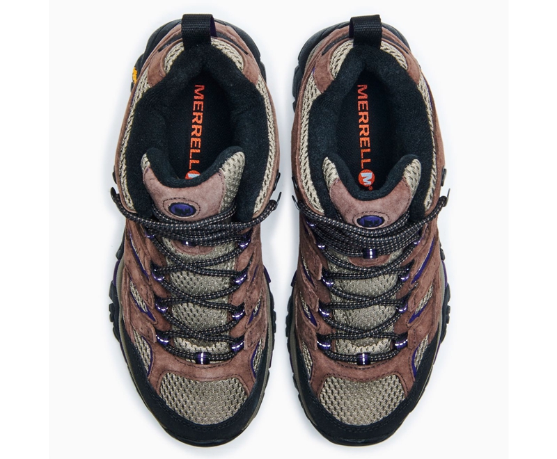 Merrell Moab 2 Mid Ventilator Women's Hiking Boots Purple | 0912-XIGJR