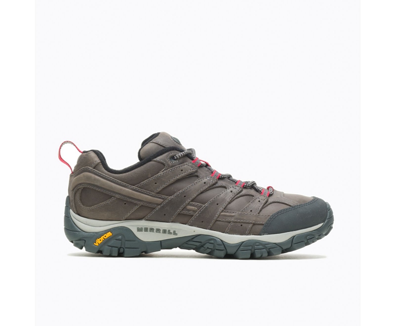 Merrell Moab 2 Prime Men\'s Hiking Shoes Grey | 2908-UYMGQ