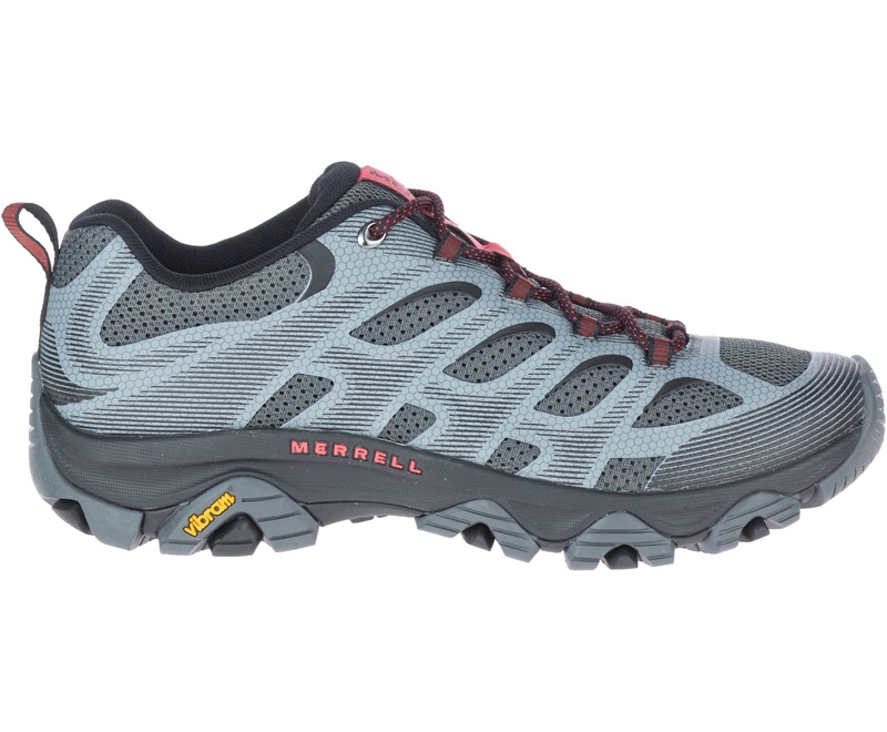 Merrell Moab 3 Edge Men\'s Hiking Shoes Grey | 6205-IFALY