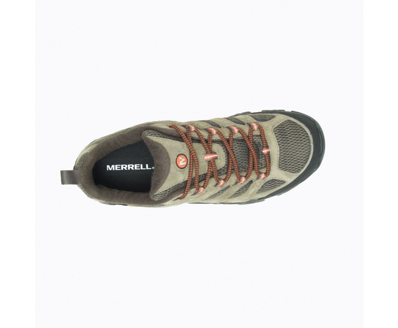 Merrell Moab 3 GORE-TEX® Wide Width Men's Hiking Shoes Olive | 9064-HUJYX