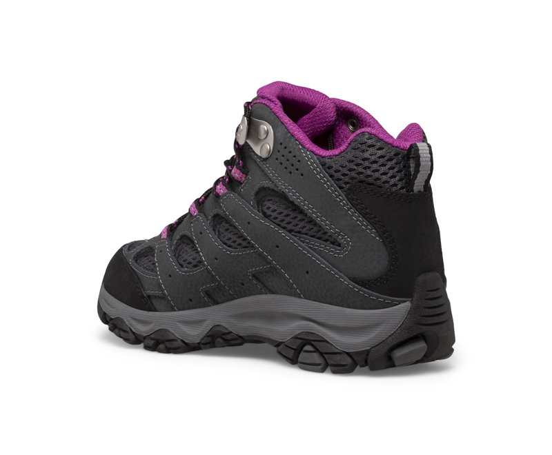 Merrell Moab 3 Mid Kids' Waterproof Boots Grey | 7265-MYXAV