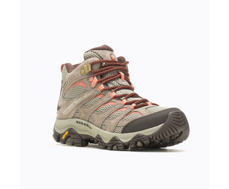 Merrell Moab 3 Mid Women's Casual Boots Copper Brown | 4901-RJGMW