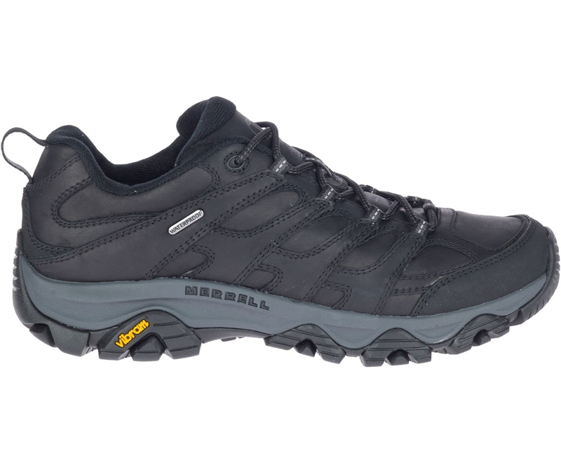 Merrell Moab 3 Prime Men\'s Hiking Shoes Black | 8273-VPEHD