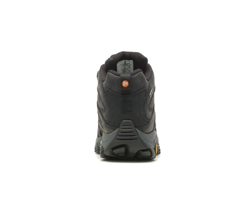 Merrell Moab 3 Prime Mid Wide Width Men's Hiking Boots Black | 3416-BYDMJ