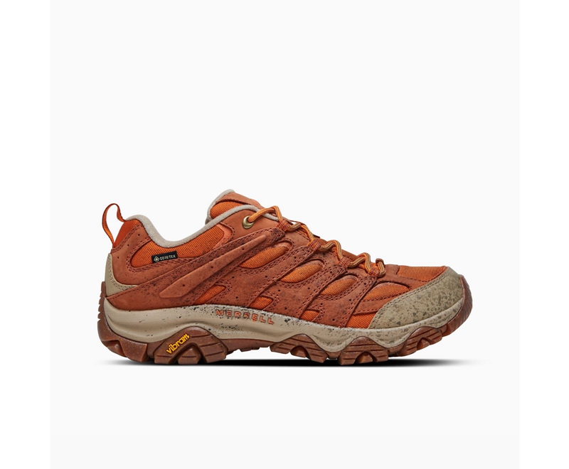 Merrell Moab 3 Smooth GORE-TEX® Men\'s Hiking Shoes Orange | 1984-UYRVL