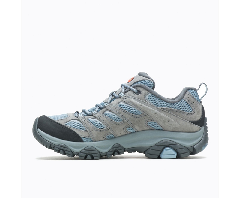 Merrell Moab 3 Wide Width Women's Hiking Shoes Blue | 6750-GYAKH