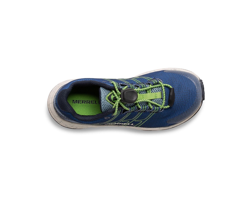 Merrell Moab Flight Low A/C Kids' Slip Ons Navy | 4136-ATLYC