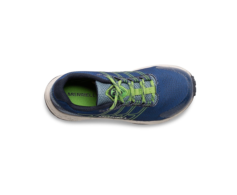 Merrell Moab Flight Low Kids' Slip Ons Navy | 9632-RXCOH