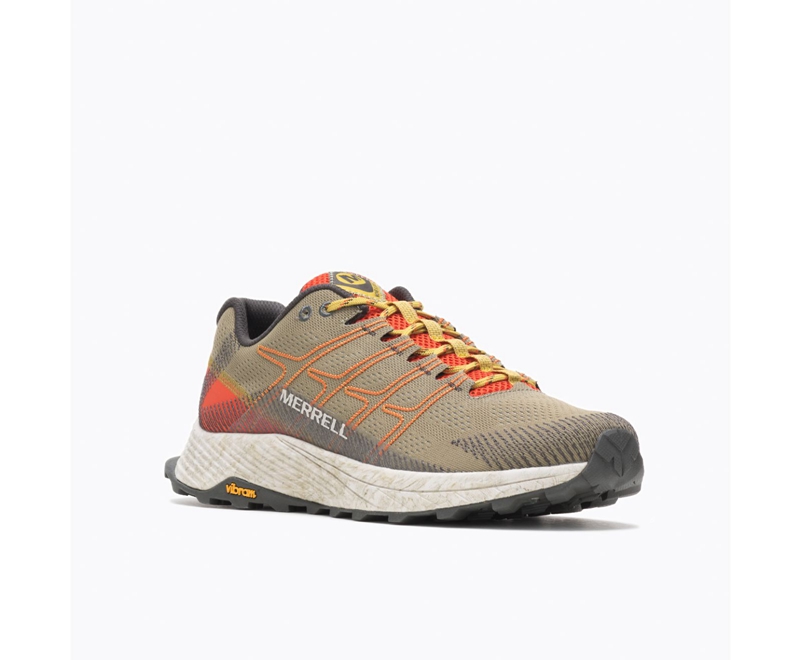 Merrell Moab Flight Men's Trail Running Shoes Multicolor | 2341-CNIFH