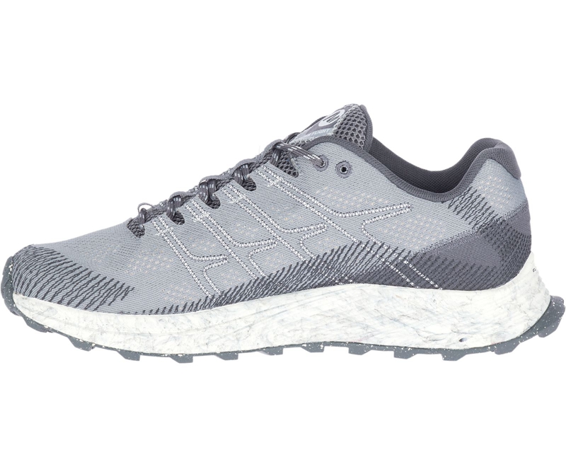 Merrell Moab Flight Wide Width Men's Running Shoes Grey | 2403-NZVXE