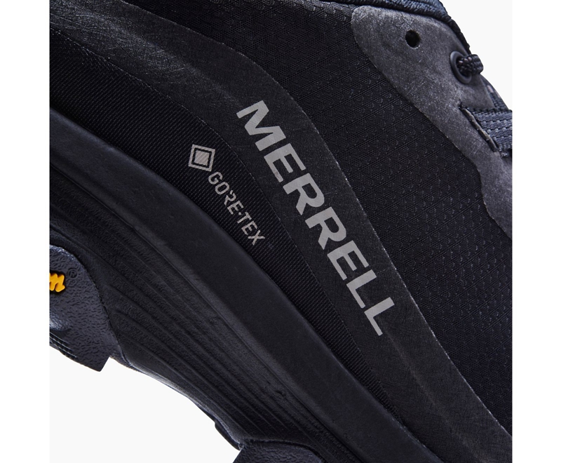 Merrell Moab Speed GORE-TEX® Men's Hiking Shoes Black | 2945-JSMHT