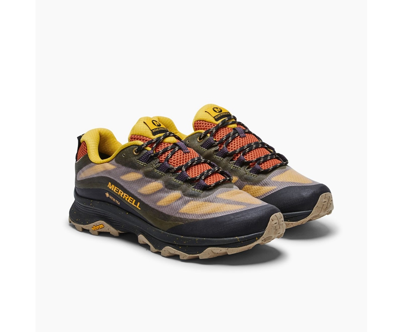 Merrell Moab Speed GORE-TEX® Men's Hiking Shoes Multicolor | 4792-LAXRV