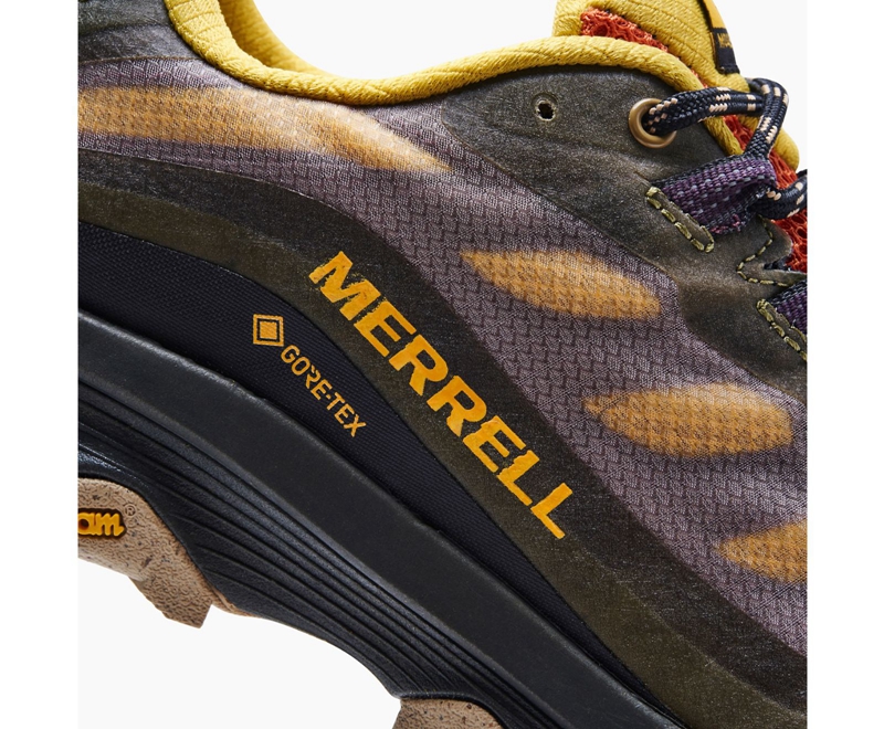 Merrell Moab Speed GORE-TEX® Men's Hiking Shoes Multicolor | 4792-LAXRV