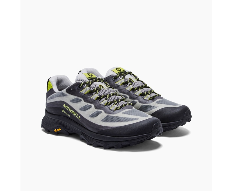 Merrell Moab Speed GORE-TEX® Men's Slip Ons Grey | 2498-GKNDT