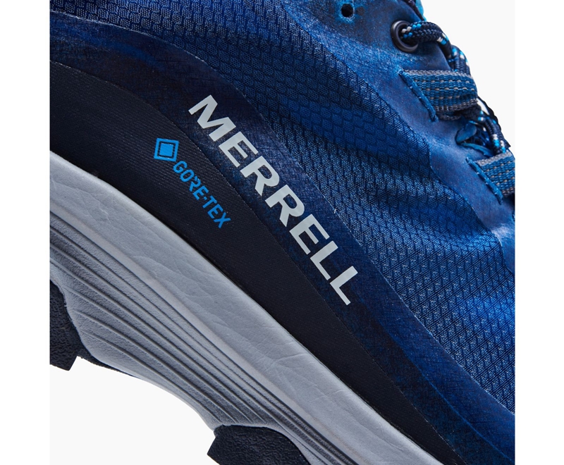 Merrell Moab Speed GORE-TEX® Men's Slip Ons Navy | 2513-PBCLK