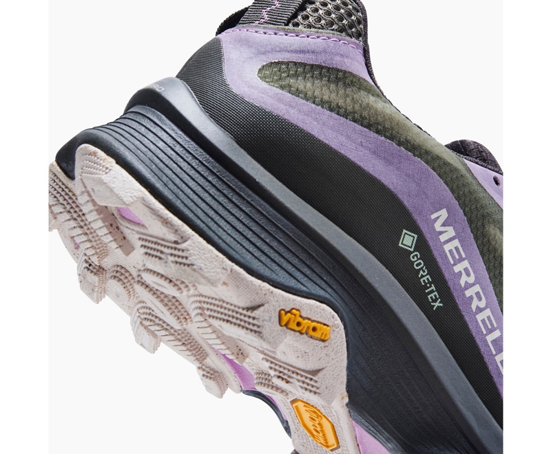 Merrell Moab Speed GORE-TEX® Women's Hiking Shoes Purple | 4123-XLCQB