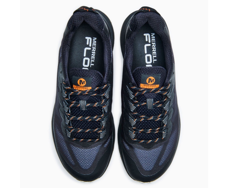 Merrell Moab Speed Men's Sneakers Black | 7490-NCJUQ