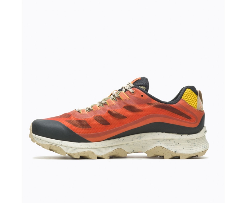 Merrell Moab Speed Men's Sneakers Orange | 8694-MTLIC