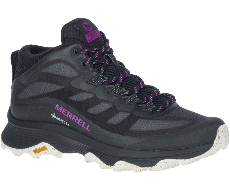 Merrell Moab Speed Mid GORE-TEX® Women's Winter Boots Black | 5798-DGMLS