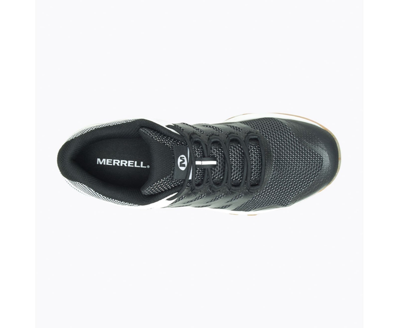 Merrell Nova 2 Eco Dye Men's Trail Running Shoes Black / White | 3102-GIART