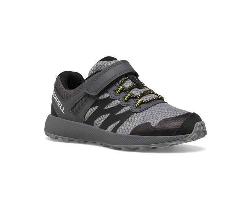 Merrell Nova 2 Kids' Sneakers Grey / Black | 1926-EMQZV