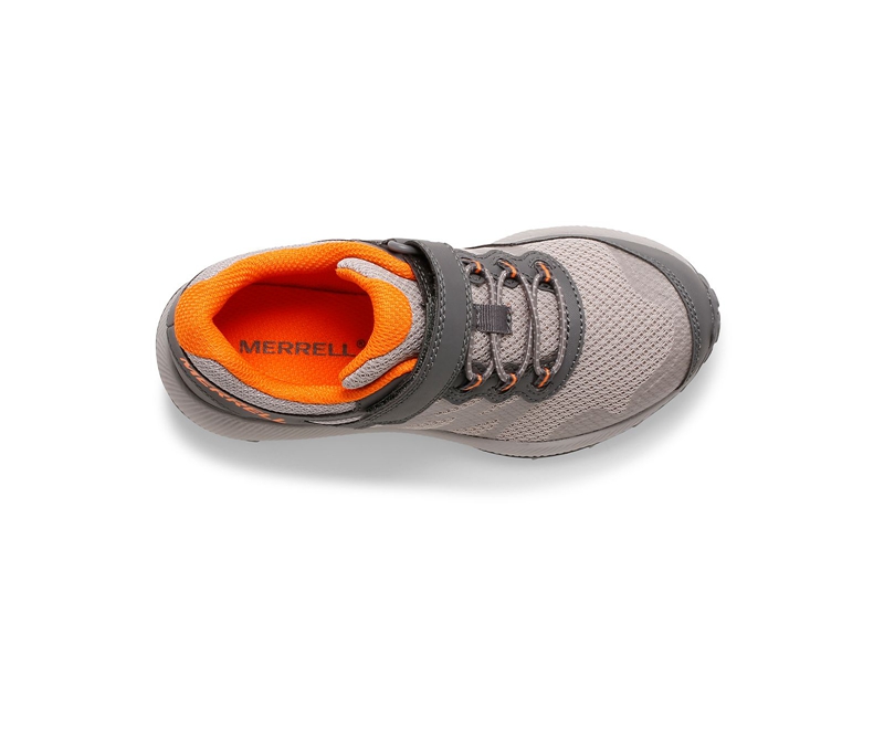 Merrell Nova 2 Kids' Sneakers Grey / Orange | 8159-ULIAP