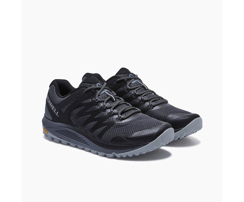 Merrell Nova 2 Men's Running Shoes Black | 2065-CPBYW