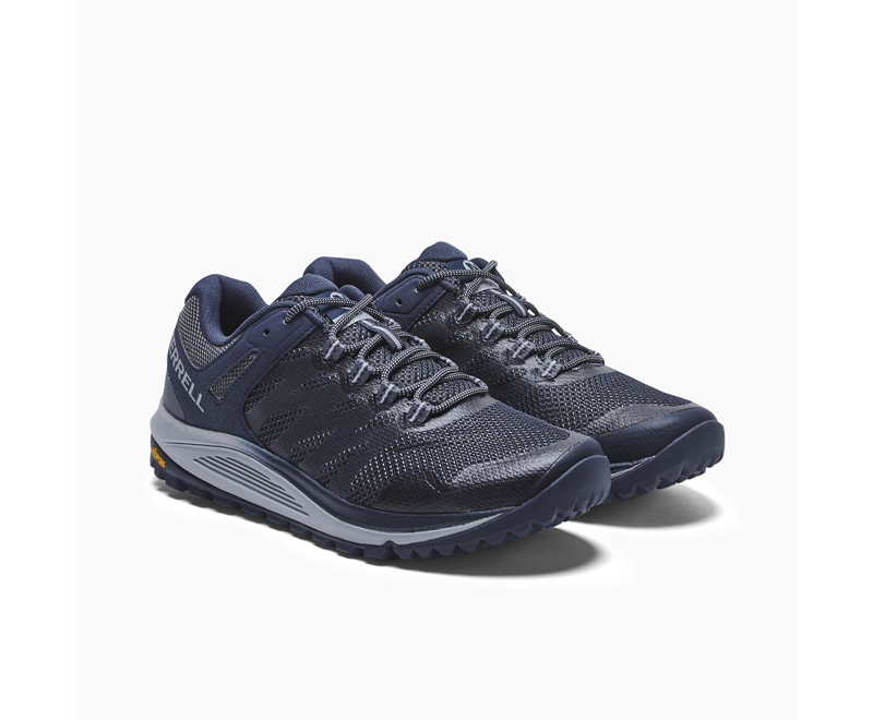 Merrell Nova 2 Men's Running Shoes Navy | 2841-IOHDW