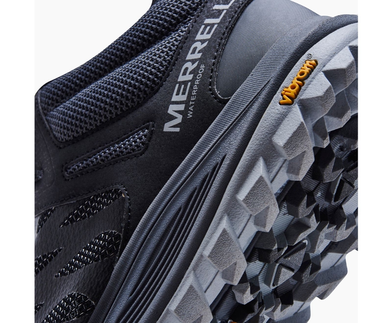 Merrell Nova 2 Mid Men's Running Shoes Black | 2705-LASZU