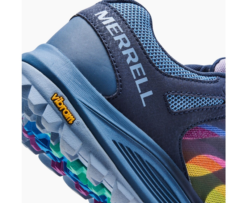 Merrell Nova 2 Rainbow Men's Running Shoes Multicolor | 6381-IUDJO