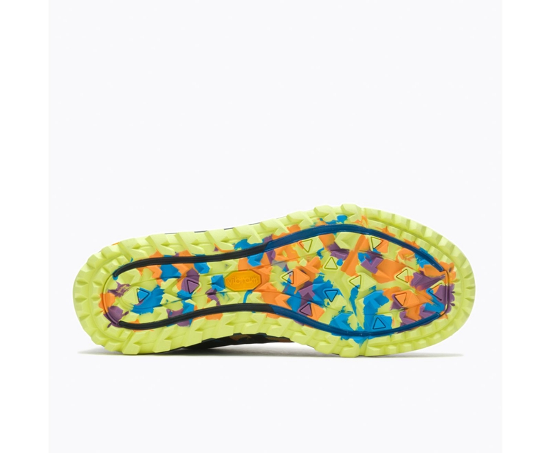 Merrell Nova 2 Rainbow Mountain 3 Wide Width Men's Running Shoes Multicolor | 8201-FCKXY