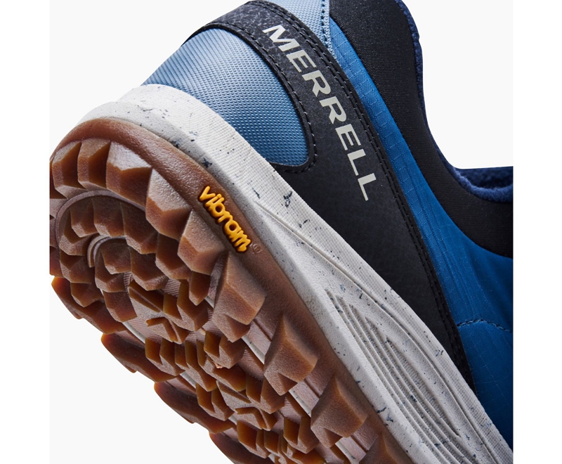 Merrell Nova Moc Men's Slip Ons Navy | 1508-HUXIC