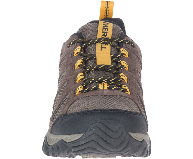 Merrell Oakcreek Men's Hiking Boots Coffee | 4605-PZURF