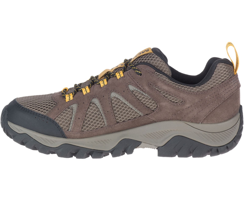 Merrell Oakcreek Men's Hiking Boots Coffee | 4605-PZURF